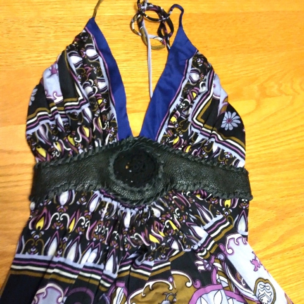 Sky maxi dress